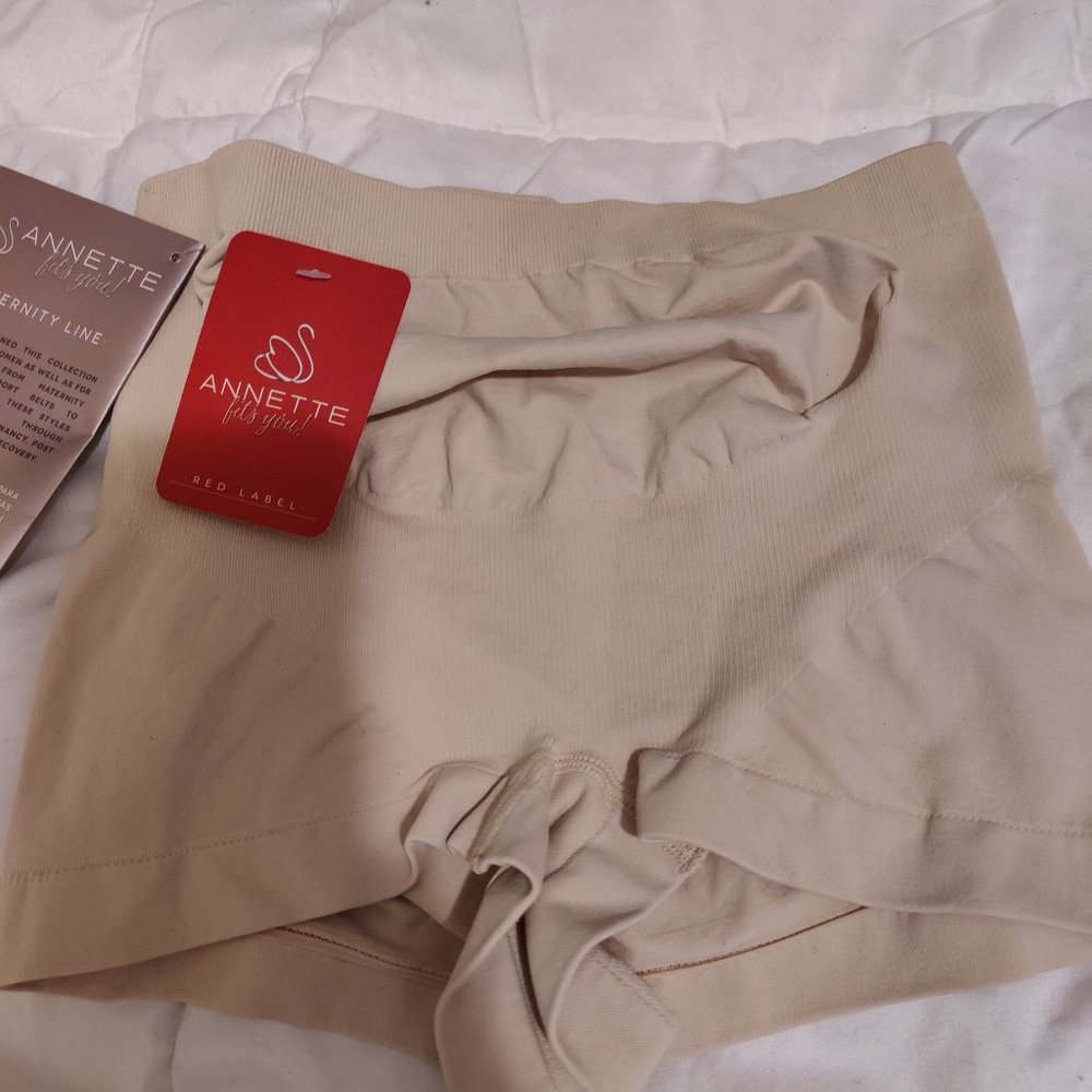 Tan Maternity Brief